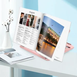 8 Levels Angle Adjustable Ergonomic Laptop Stand Riser Portable Foldable Laptop Support Stand Laptop Holder Fit for 14 in Laptop