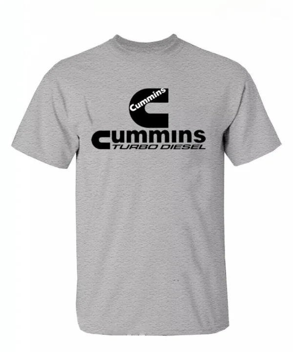 Cummins Engine T-Shirt Men Women Cotton Short Sleeve American Vintage Streetwear Luxury Brand T-shirt Summer Tops Men's Clothing