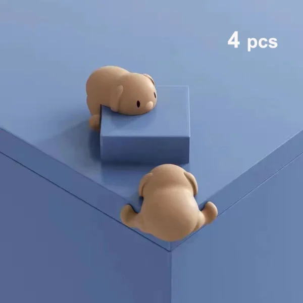 4/10pcs Baby Safety Puppy Table Corner Protector Safe Soft Silicone Protection Edge Cover for Furniture for Kids Security - Image 10