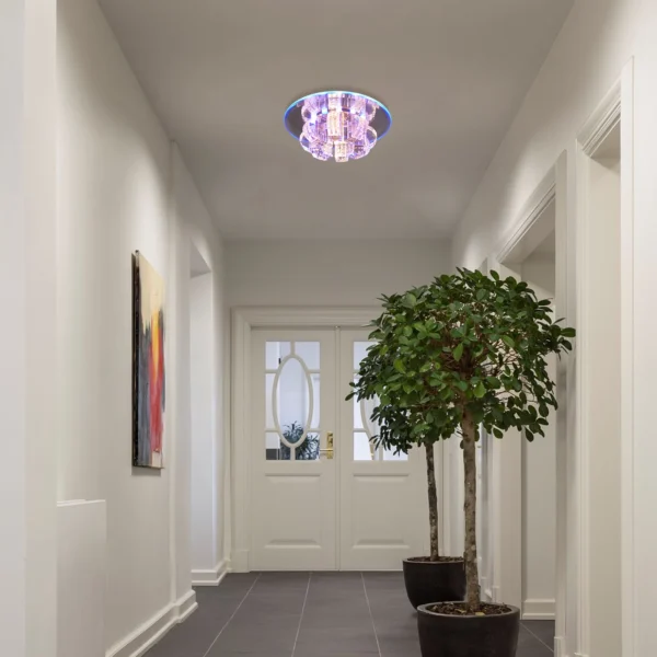LED Crystal Ceiling Lamp Living Room Bedroom Chandelier Light Indoor Lighting Home Decorative Lamp - Image 3