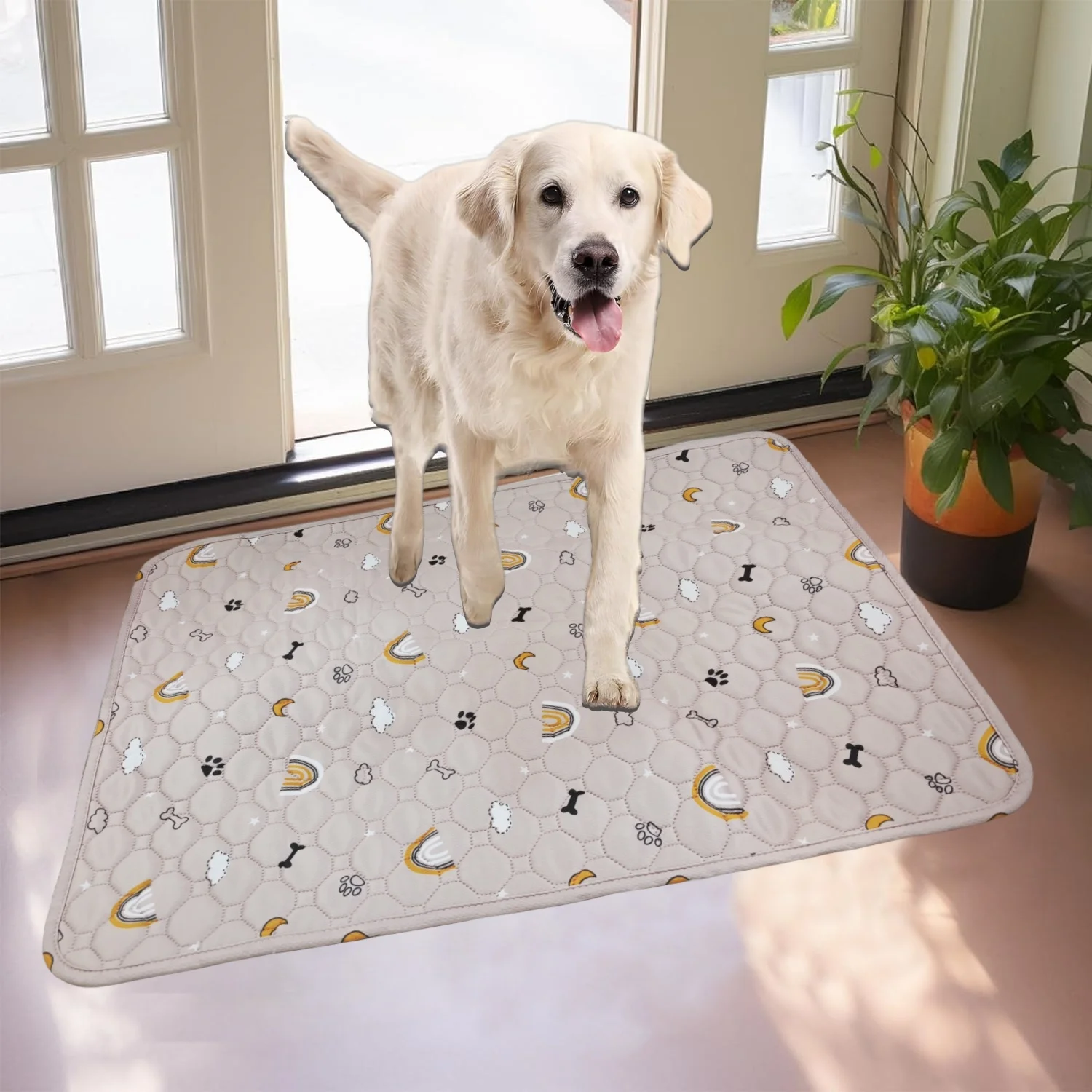 Washable Dog Urine Pad Reusable Anti Slip Pet Pee Pads Puppy Training Mat Pets Dog Cage Protective Pad for Sofa Car Seat Cover - Image 7