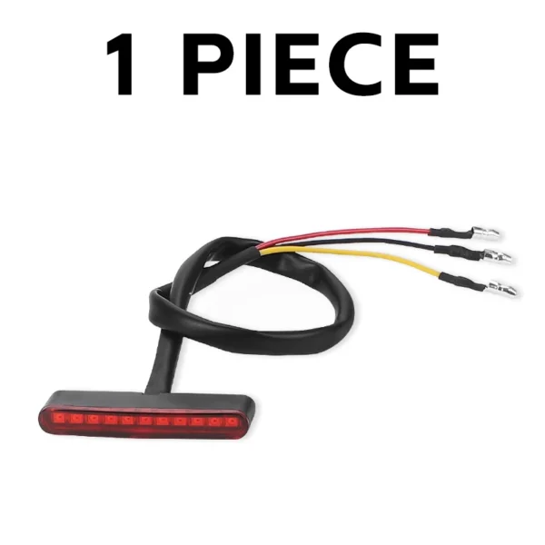 Motorcycle mini Rear Brake LED Tail Stop Light signal Lamp indicator for Dirt bike Motorbike scooter ATV Decorative Lamp 12V - Image 7