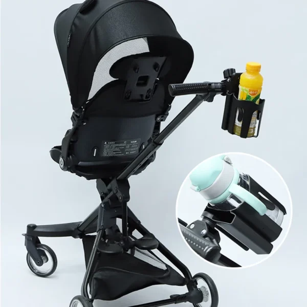 Baby Stroller Water Cup Holder With Mobile Phone Holderbottle Holderelectric Carbicycle Universal Water Bottle Holder - Image 2