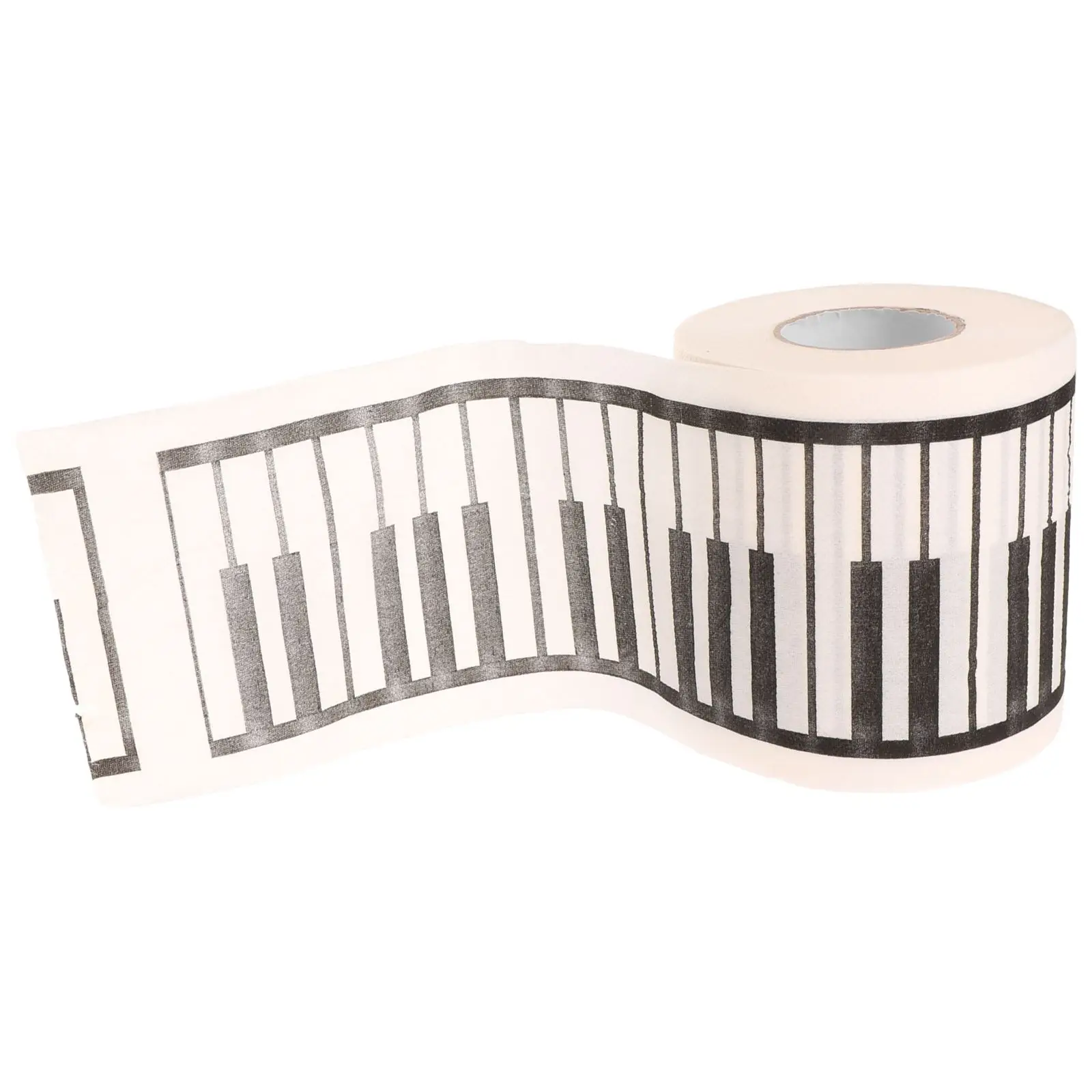 Piano Printing Toilet Paper Soft Gentle Musical Bathroom Tissue Roll Piano Pattern Sanitary Paper Comfortable Tp - Image 7