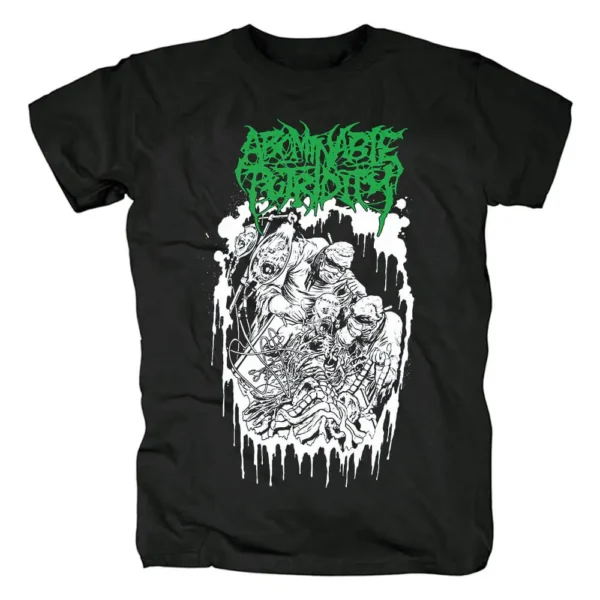 Awesome Russia Abominable Putridity T Shirt Men Women Short Sleeve Retro Rock Band Cotton Tshirt High Quality Y2k Top Streetwear - Image 5