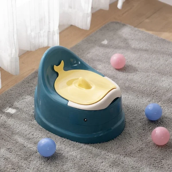Toddler Potty Baby Toilet Trainer Portable Training Toilet For Travel Stable And Safe Oval Bottom Design Non Slip Potty For - Image 2