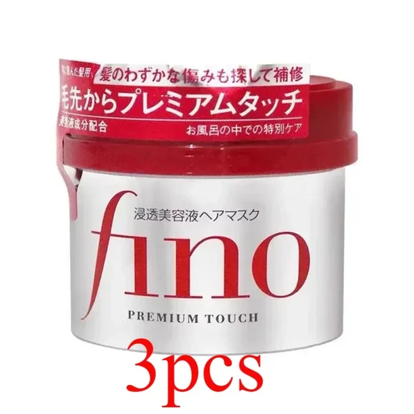 Fino Shampoo Conditioner 550ml Oil-controlled Flush And Soft Improve Frizz-damaged Hair Mask Shampoo Profissional - Image 8