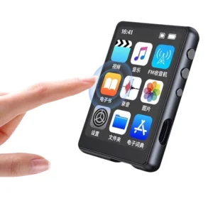 MP3 MP4 Player Lossless Music Player Full Touch Screen Bluetooth-Compatible Voice Recorder with Speaker FM/E-book/Recorder