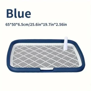 Pet Dog Toilet Plastic Dog Pee Pad Holder with Removable Net Easy To Clean Reusable Splashproof Dog Potty Trainer Dog Potty