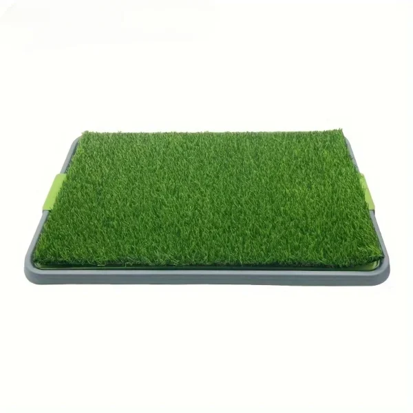 Pet Dog Toilet Dog Potty Pan Artificial Grass Pee Pad Anti-Splash Removable Large Dog Urinal Puppy Kitten Urine Cleaning Tool - Image 7