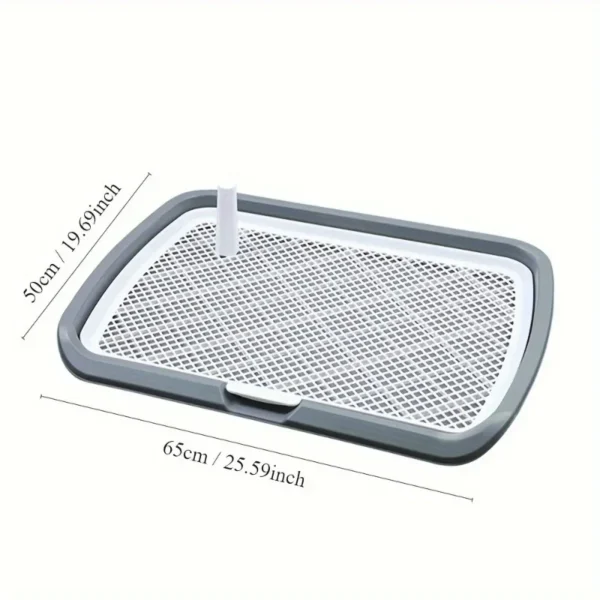 Pet Dog Toilet Plastic Dog Pee Pad Holder with Removable Net Easy To Clean Reusable Splashproof Dog Potty Trainer Dog Potty - Image 6