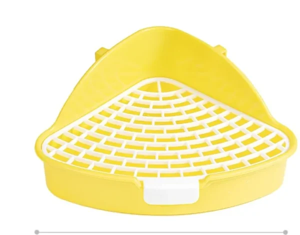 Rabbit Potty Pet Bedpan Bunny Cage Toilet Large Washable Dog Pee Pads Plastic for Rabbit - Image 8