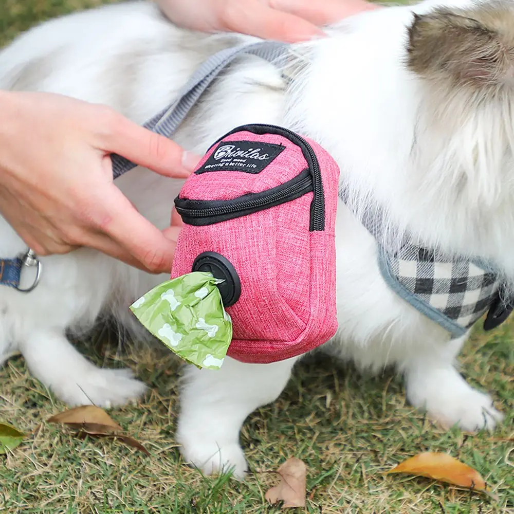 Pet Dog treat pouch Portable Multifunction Dog training bag Outdoor Travel Dog Poop Bag Dispenser Durable Pet accessories - Image 3