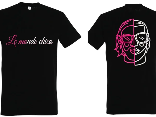 Men Le Monde Chico TShirt PNL Album French Rapper Graphic Print T-shirt Men Hip Hop Fashion Short Sleeve Tee Shirt Streetwear - Image 3