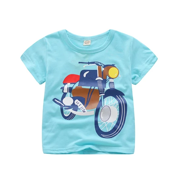 Baby Boy T-Shirts For Children Clothing Summer Clothes Boys Short Sleeve Shirt Print Cotton Kids Tee Shirt Tops - Image 9