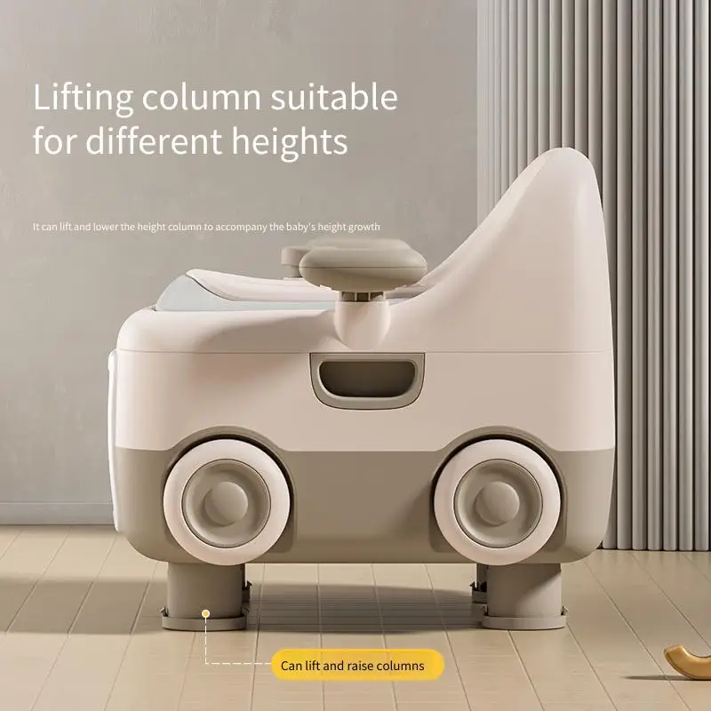 Musical Potty Training Toilet for Kids Baby Toddler Toilet Seat with PU Soft Cushion Night Light and Music Multifunctional Child - Image 2