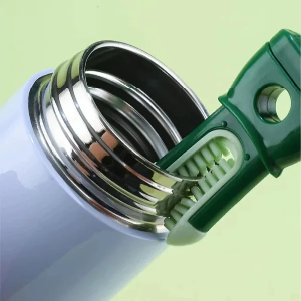 5 In 1 Water Bottle Cleaning Brush Bottle Gap Cleaner Mug Cup Washing Brush Kitchen Cleaning Tool  Baby Bottle Brush - Image 6