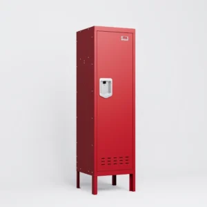 1 Door Tall Single Metal LockerRetro Style Storage CabinetIndustrial FurnitureFor Living Room Bedroom Storage Room Gym SchoolRe