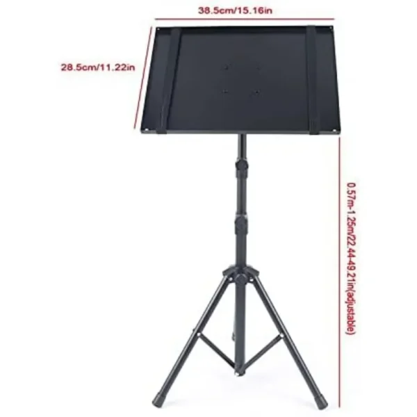 Laptop Tripod Laptop Stand rojector Tripod Stand Adjustable Height Foldable Portable Tripod Stand Suitable for Laptop Office - Image 5