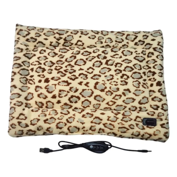 Pet Electric Blanket Washable Winter Warming Pad Cat Dog Heated Nest USB Soft Waterproof Small Pet Mat Bed for Puppy Kitten