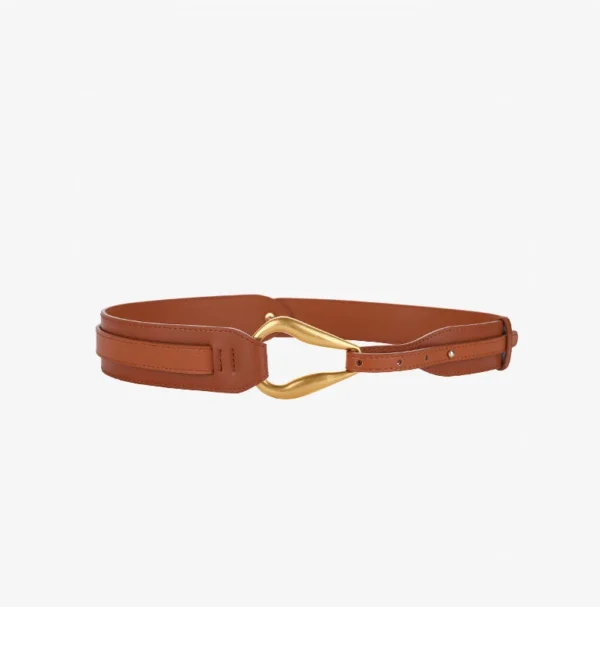Belt Woman for Dress Brand Leather Luxury Designer Women Suit Outerwear Western Elegant Belt for Women's SweaterCoat Accessories - Image 9