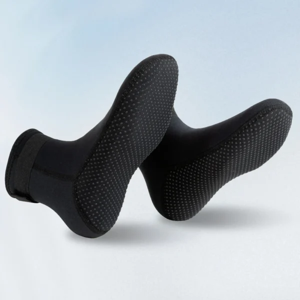 3mm Beach Volleyball Socks Anti-Slip Wetsuit Footwear Thermal Diving Socks for Diving Snorkeling Kayaking Paddling for Men Women - Image 4