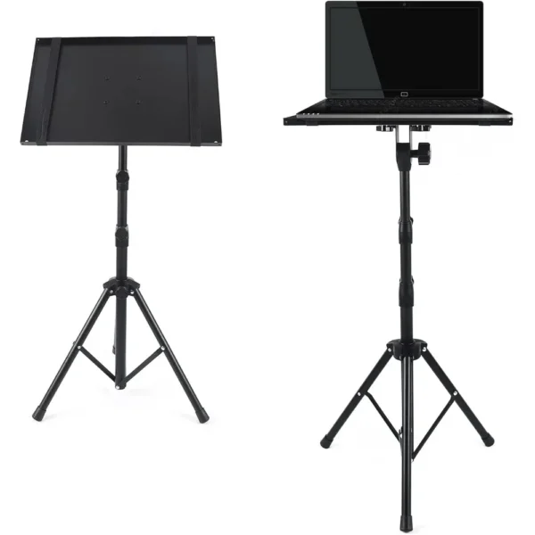 Laptop Tripod Laptop Stand rojector Tripod Stand Adjustable Height Foldable Portable Tripod Stand Suitable for Laptop Office - Image 7