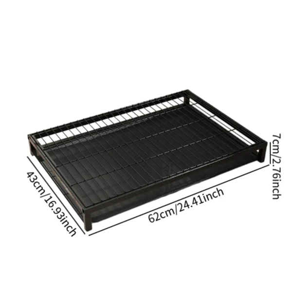Dog Toilet Indoor Washable Dog Litter Boxes Metal Mesh Puppy Pee Pad Holder for Small Ainimals Cleaning Tool Pet Supplies - Image 8