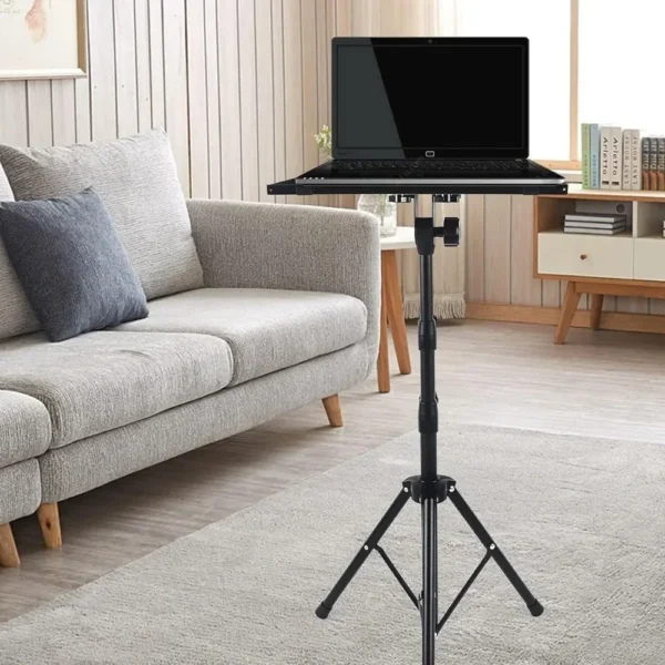 Laptop Tripod Laptop Stand rojector Tripod Stand Adjustable Height Foldable Portable Tripod Stand Suitable for Laptop Office - Image 4