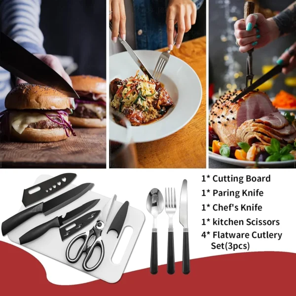 Portable Camping Kitchen Utensil Set-27 Piece Cookware Kit, Stainless Steel Outdoor Cooking and Grilling Utensil Organizer - Image 4