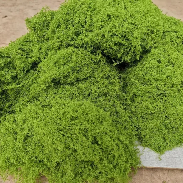 50g Fake Moss DIY Crafts Grass Artificial Moss Faux Preserved Moss Green Plants Home Room Garden Decor Mini Landscape Fake Grass - Image 7