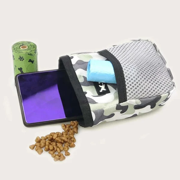Pet Dog Puppy Training Treat Snack Bait Pet Feed Pocket Pouch Obedience Agility Pouch Food Bag Pocket Snack Reward Waist Bag - Image 3