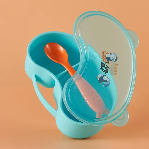 Portable and Grindable Baby's Complementary Food Bowl set,Separate Hot and Cold Food, Perfect for School, Picnics, and Trips - Image 9