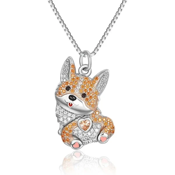 Exquisite Cute Poodle Pendant Necklace Fashion Women's Pet Dog Jewelry Animal Accessories Elegant Party Gifts for Dog Lovers - Image 15