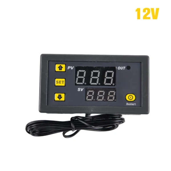 W3230 Mini Digital Temperature Controller 12V 24V 220V Thermostat Regulator Heating Cooling Control Thermoregulator With Sensor - Image 8