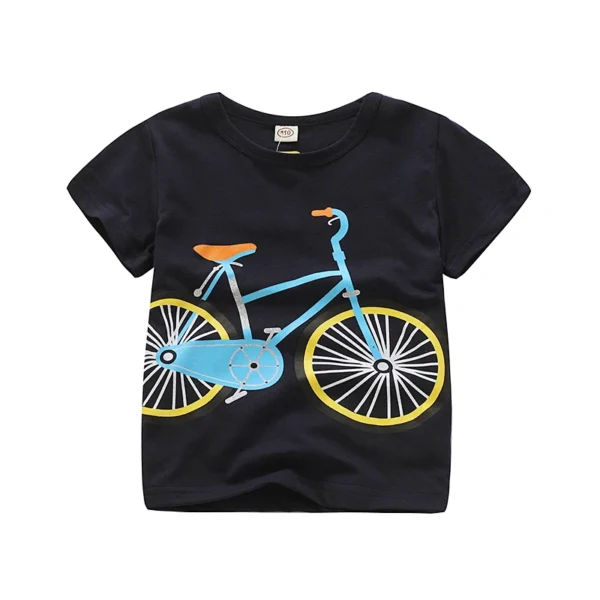 Baby Boy T-Shirts For Children Clothing Summer Clothes Boys Short Sleeve Shirt Print Cotton Kids Tee Shirt Tops - Image 8