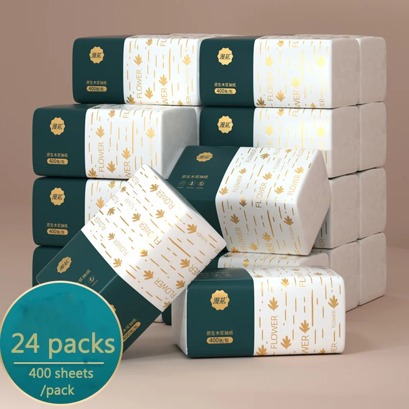 30 Boxes of Paper Towels Full Box Affordable Household Toilet Paper Household Napkins Paper Towels Toilet Paper - Image 9