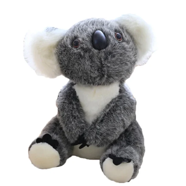Plush Stuffed Doll Animal Sitting Mother Baby Toys Simulation Lifelike Cartoon Plush Kids Sleeping Accompany Doll