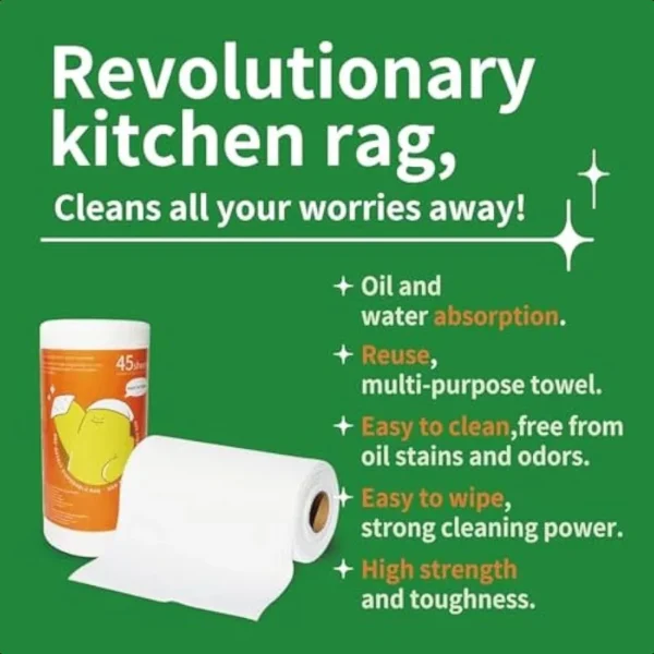 NNX Reusable Paper Towels Kitchen Towel Dish Cloths and Hand Wipes MultiUse Durable and Reusable Rags for Kitchen and Daily Cle - Image 3