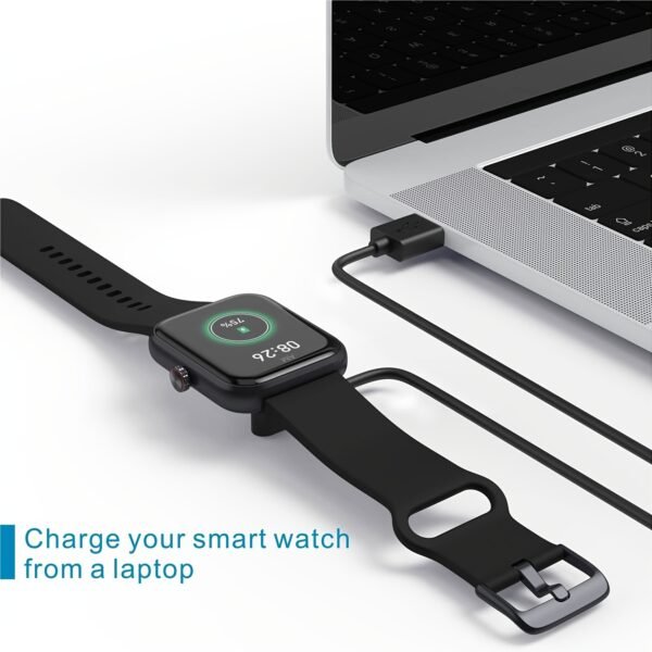 Universal Smart Watch Charger Cable - Compatible with 2.5mm/2.8mm/4mm Smartwatches, Fast and Efficient Magnetic Charging, Durable Cord, Multi-Device Support, Travel-Friendly Design - Image 4