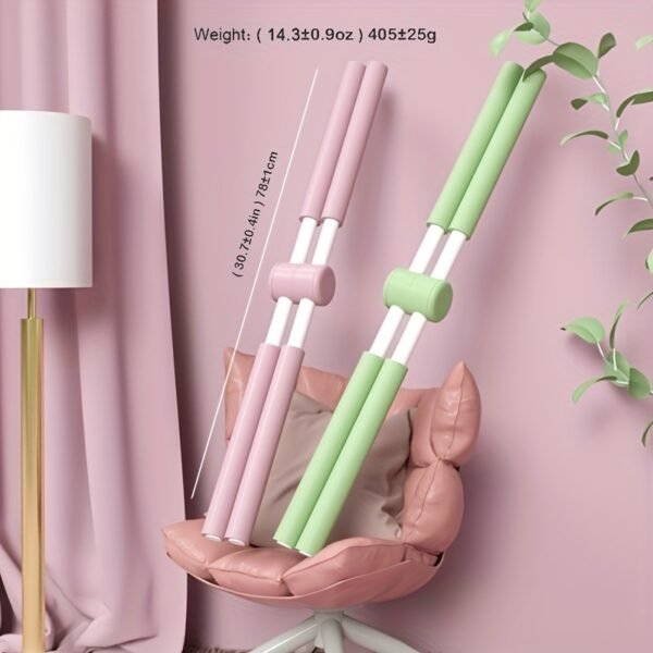 Yoga Body Stick for Posture Correction, Shoulder and Neck Relief, and Open Back Training - Improve Flexibility and Balance with this Versatile Fitness Tool - Image 14