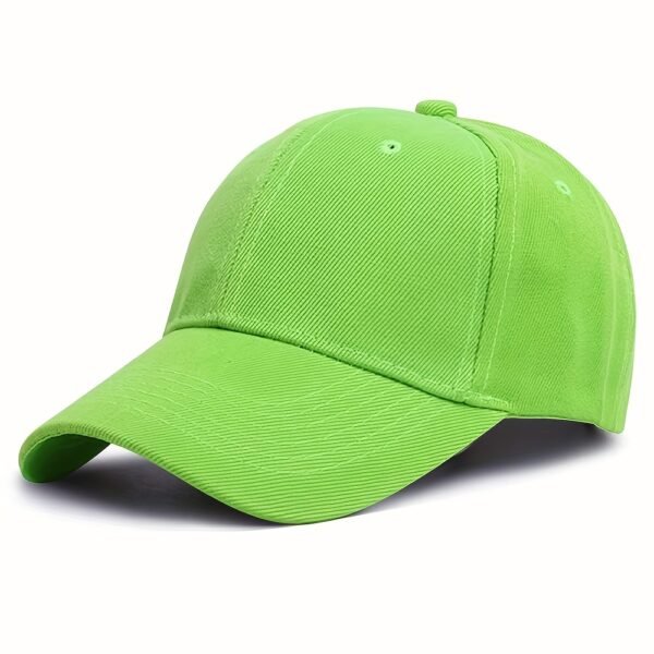 Solid Color Baseball Cap Lightweight Simple Casual Couple Dad Hats Unisex Sun Hats For Women & Men - Image 23