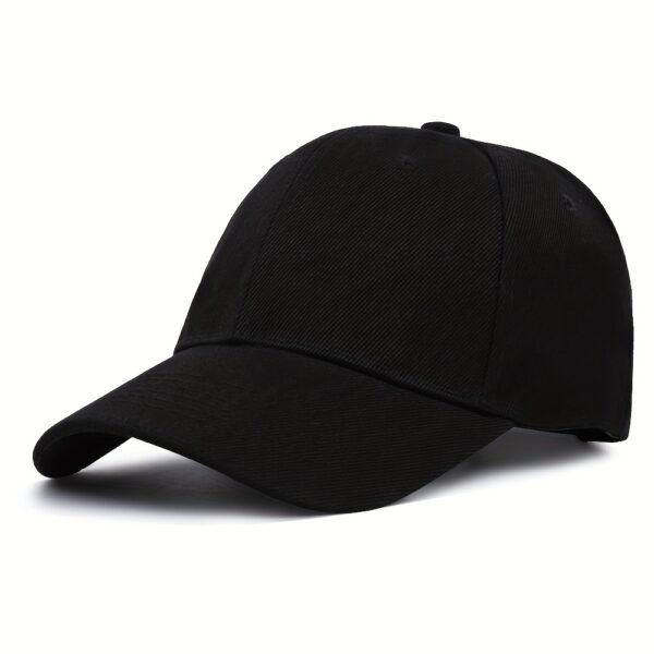 Solid Color Baseball Cap Lightweight Simple Casual Couple Dad Hats Unisex Sun Hats For Women & Men - Image 2