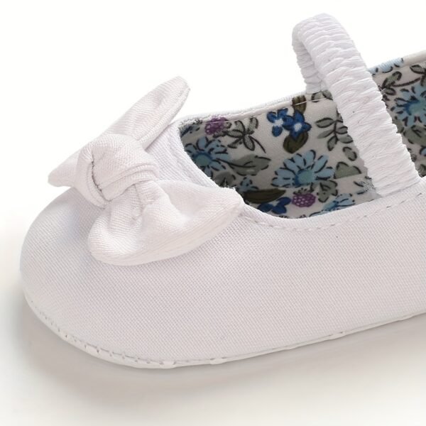 Adorable Bowknot Mary Jane Shoes - Comfortable, Lightweight, Non-Slip, Soft Flat Sole Shoes for Baby Girls, Perfect for Indoor, Outdoor, Party, Spring, and Autumn Occasions - Image 9
