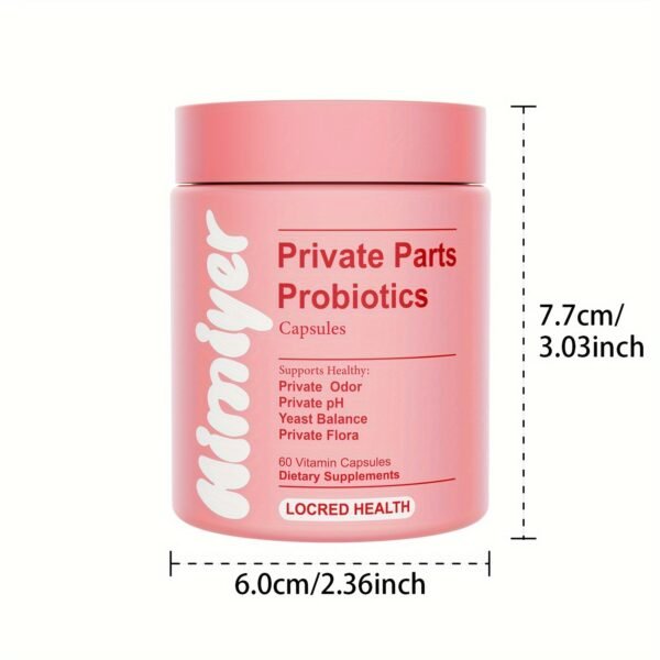Women's Vaginal Probiotics, Balances PH Levels, Diminishes Intimate Odors, Contains Pumpkin Seed Extract, Soy Germ Extract, Saw Palmetto, Lactobacillus Probiotic Blend, One Jar For One Month's Use - Image 6