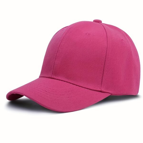 Solid Color Baseball Cap Lightweight Simple Casual Couple Dad Hats Unisex Sun Hats For Women & Men - Image 25