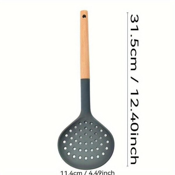 Silicone Kitchen Utensil Set - Durable, Non-Stick Cooking Tools for Home & Restaurant Use - Image 4