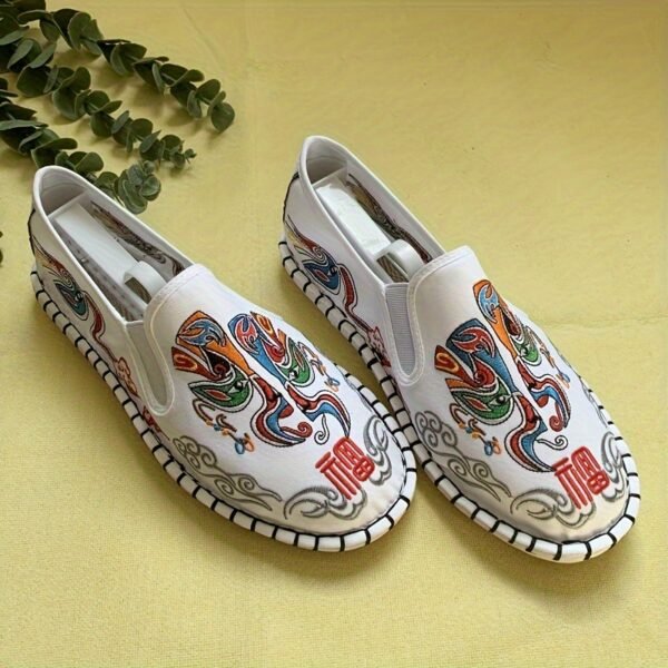 Comfortable Breathable Loafers - Men Shoes for Outdoor Walking and Driving - Lightweight Slip-On Design for Spring and Summer - Image 4