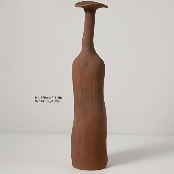Minimalist Morandi Ceramic Vase - Chic Cylinder Ornament for Stylish Home Decor - Image 11