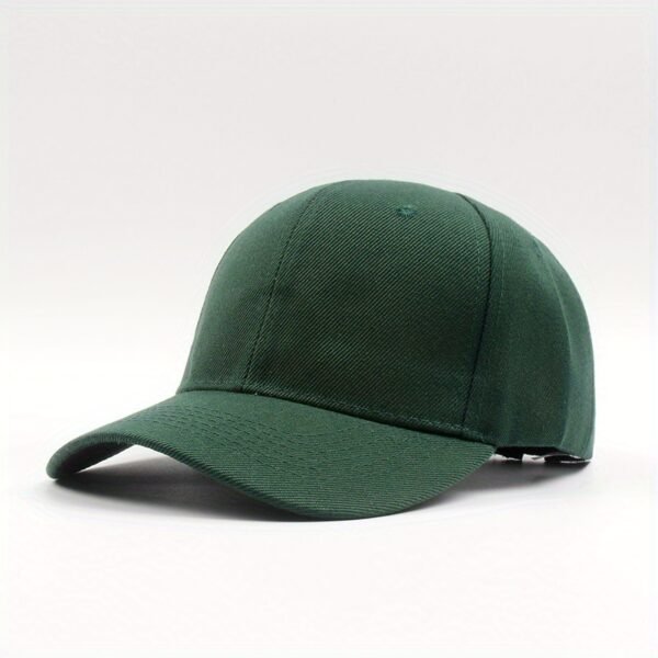 Solid Color Baseball Cap Lightweight Simple Casual Couple Dad Hats Unisex Sun Hats For Women & Men - Image 29